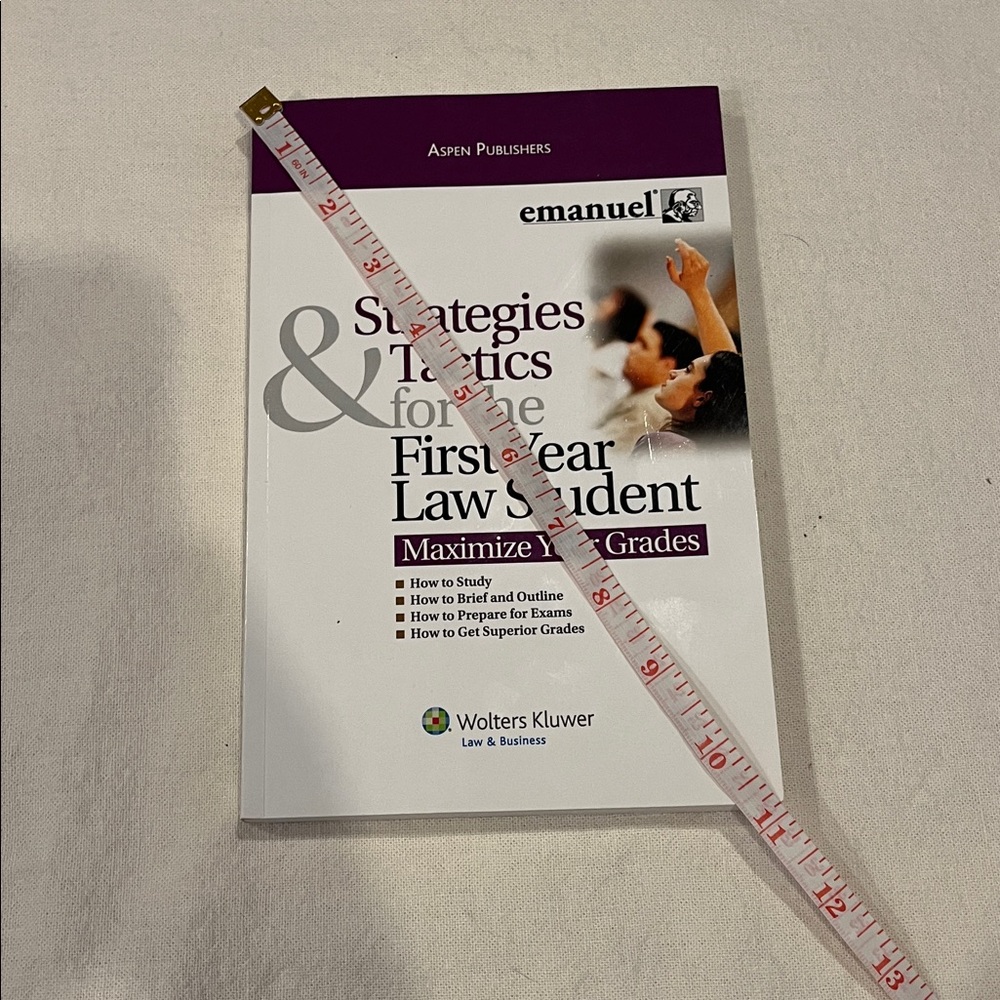 Strategies & Tactics for the First Year Law Student Book - Picture 9 of 16